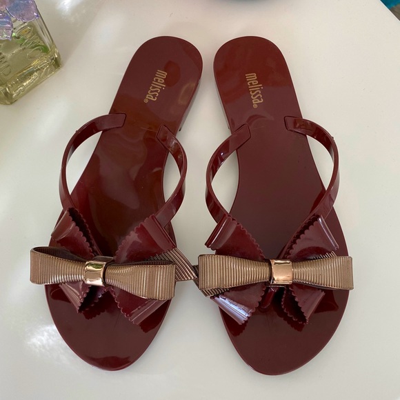 Melissa Shoes - Melissa Bow Thong Sandals - Flip Flops